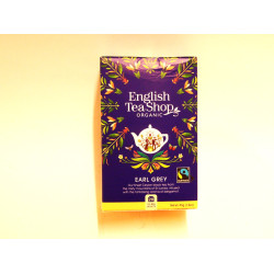 ENGLISH TEA SHOP - EARL GREY x 20 filtri - BIOLOGICO